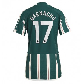 Manchester United Alejandro Garnacho #17 Bortatröja Dam 2023-24 Kortärmad